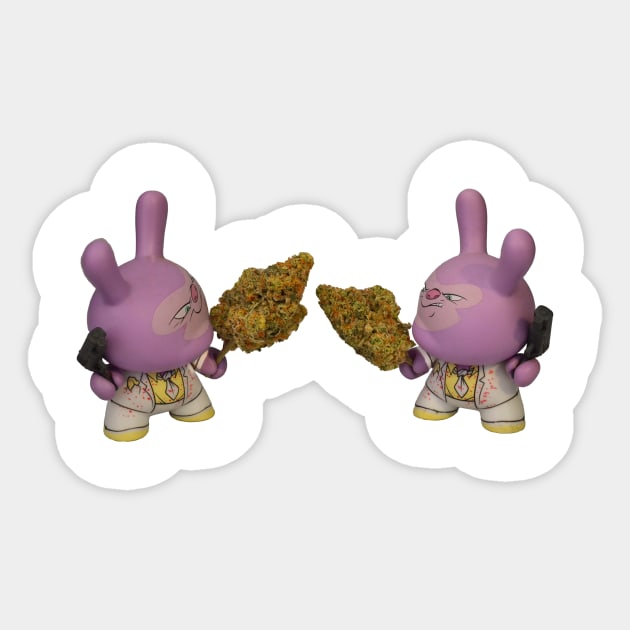 Caps Crunch Showoffs - Weed Design Sticker by MrGreenGenes420